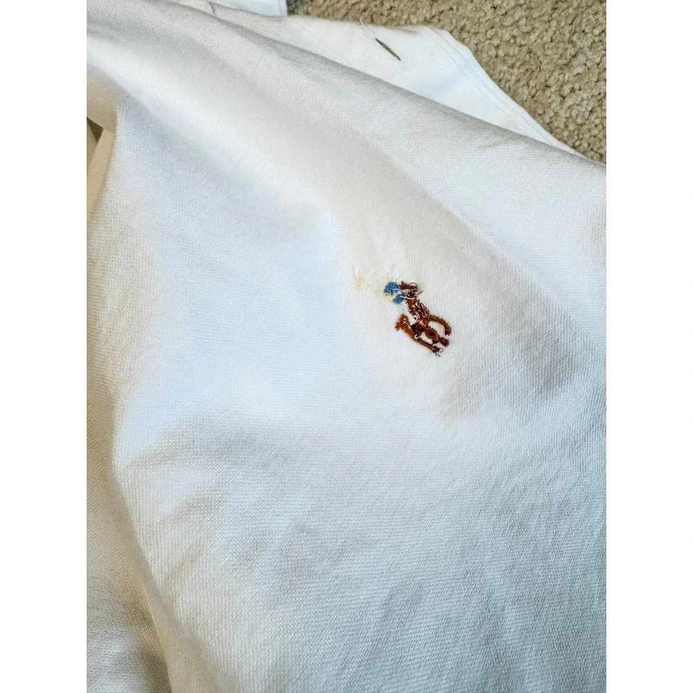 Polo Ralph Lauren Classic Fit Oxford Shirt White Button Down Men's XXL